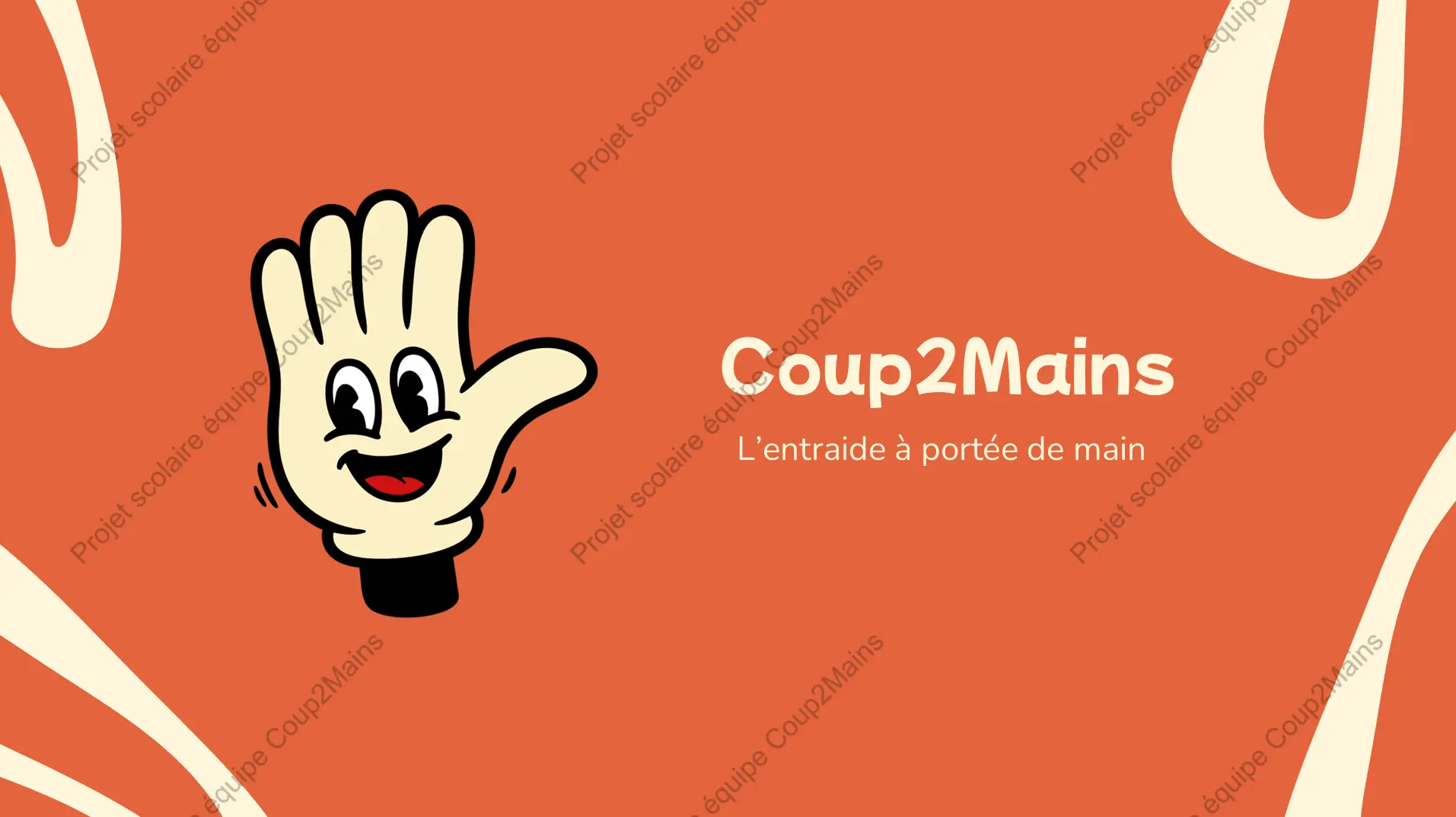 Coup2Mains — Projet d'équipe Lean Start-Up sur 2 ans